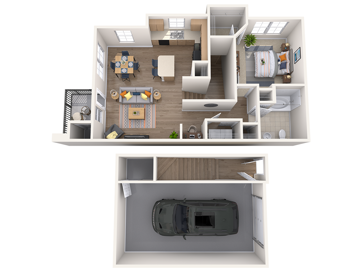 A4G - 1 Bed 1 Bath